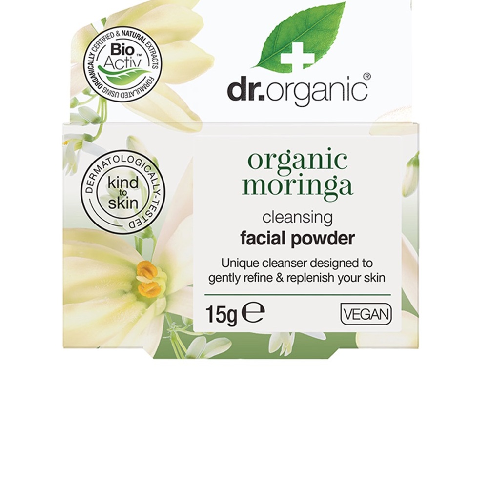 Dr. Organic - Moringa Cleansing Facial Powder - 15g - Vegan - Picture 3 of 4